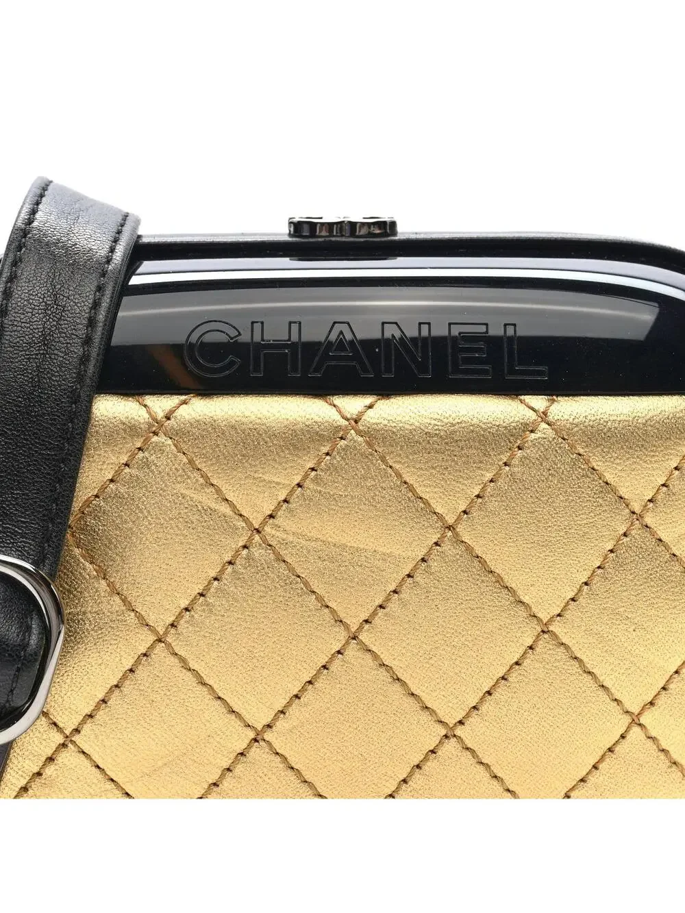 Chanel Lambskin Quilted Plexiglass Box #202662C12